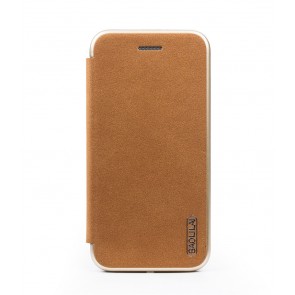Baolilai Grain Leather Flip Wallet iPhone X Case