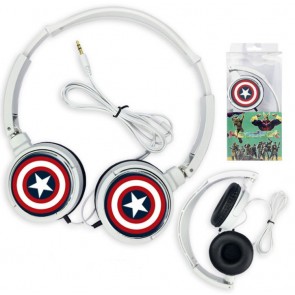 Captain America Foldable Headphones