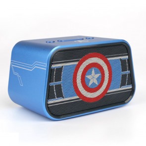 Portable Captain America Mini Bluetooth Speaker MSP205