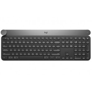 Logitech Craft Advanced Wireless Keyboard with Creative Input Dial and Backlit Keys