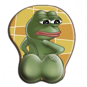 Pepe 3D Silicone Wrist Rest Mouse Pad