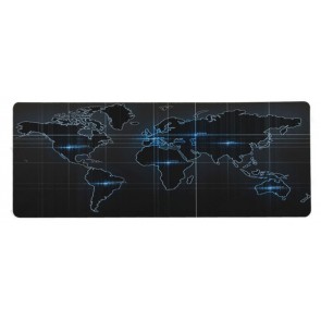 Extra Large Mouse Pad World Map Atlas Desk Mat 40 x 90 cm