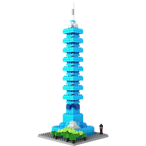Loz Nano Block Architecture Series Taipei 101