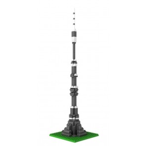 Loz Nano Block Architecture Series Moscow Ostankino Tower