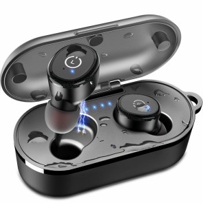 TOZO T10 TWS Bluetooth 5.0 Earbuds with Wireless Charging Case Headphones IPX8 Waterproof