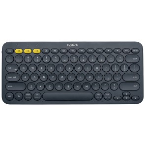 Logitech - K380 Wireless Keyboard - Gray