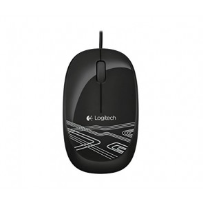 Logitech Wired Mouse M105 Black