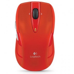 Logitech M545 Wireless Optical Mouse - Red