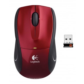 Logitech M505 - Wireless Laser Mouse - Red