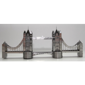 DIY 3D Stainless Steel Metal Puzzle Laser Cut-London Tower Bridge