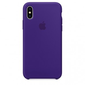 iPhone X Silicone Case - Ultra Violet