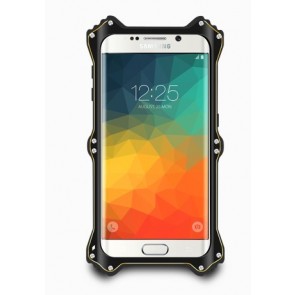 Galaxy S6 Edge Plus Shockproof Metal Bumper Frame Flip Case
