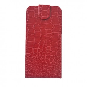Front Flip Croc Style Leather Designer Flip Case for iPhone 6s