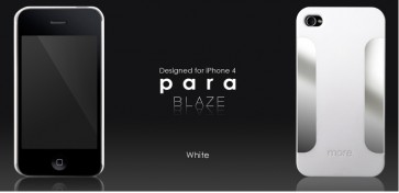 Mer Thing Para Blaze Collection Vit fall för iPhone 4