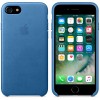 Leather Case for Apple iPhone 7 / 8 Sea Blue