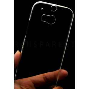 Scratch Resistant Thin Clear Plastic Case for HTC One M8
