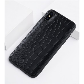 Genuine Leather iPhone X Thin Case