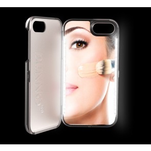 iPhone X LED Selfie Light Makeup Mirror Case